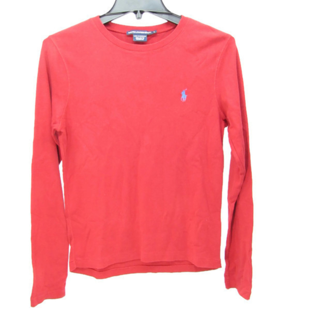 Ralph Lauren Sport Long Sleeve Red Pull Over Women